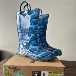 Western Chief Light Up Rain Boots Size 1